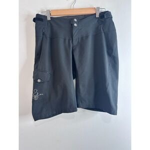 The North Face Womens Black Cargo Hiking Shorts Size Small S Petite Lightweight